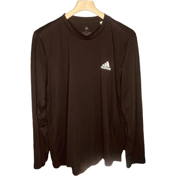 adidas Other - Adidas Men's Aeroready Black Pullover Long Sleeve Shirt